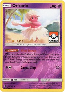 Oricorio - 55/145 (League Promo) [3rd Place]