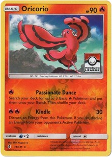 Oricorio - 14/145 (League Promo)