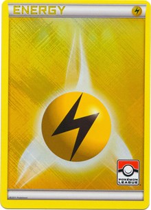 Lightning Energy (2011 Pokemon League Promo)