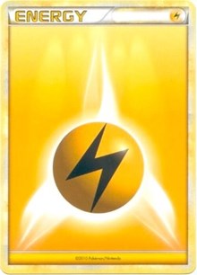 Lightning Energy (2010 Unnumbered HGSS Style Non-Holo)