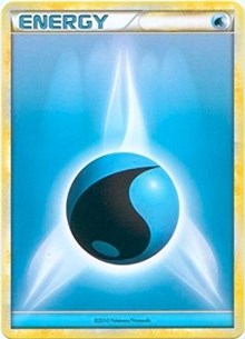 Water Energy (2010 Unnumbered HGSS Style Non-Holo)