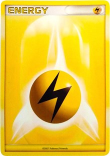 Lightning Energy (2007 Unnumbered D/P Style Non-Holo)