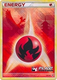 Fire Energy - 89/95 (Play! Pokemon Promo)