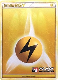 Lightning Energy (2010 Play! Pokemon Promo)