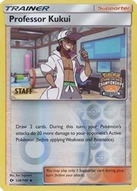 Professor Kukui - 128/149 (Regional Championship Promo) [Staff]