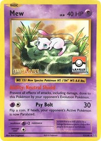 Mew - 53/108 (League Promo) [1st Place]