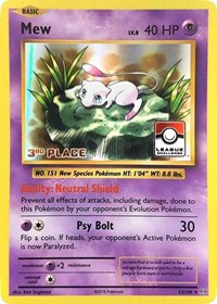 Mew - 53/108 (League Promo) [3rd Place]