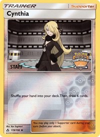 Cynthia - 119/156 (Regional Championship Promo) [Staff]