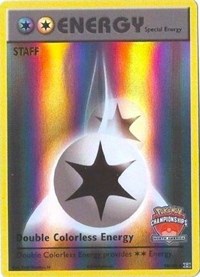Double Colorless Energy - 90/108 (NA Championship Promo) [Staff]