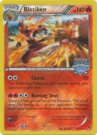 Blaziken (National Championship Promo)