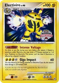 Electivire (Regional Championship Promo)