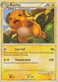 Raichu (#19 Non-Holo)