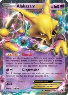 Did anyone else's Alakazam ex collection box come like this? : r/PokemonTCG