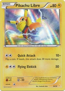 Pikachu Libre (30 - Holo)