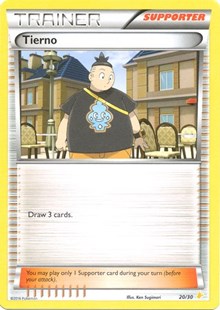 Tierno (20 - Pikachu Libre Deck)