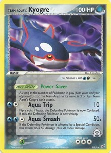 Team Aqua's Kyogre (EX Team Magma vs Team Aqua)