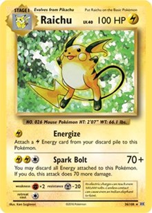 Raichu (XY Evolutions)