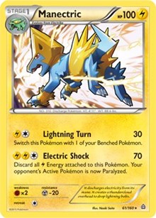 Manectric (XY Primal Clash)