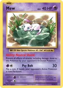 Mew (XY Evolutions)