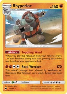 Rhyperior (SM Burning Shadows)