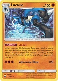 Lucario (SM - Burning Shadows)