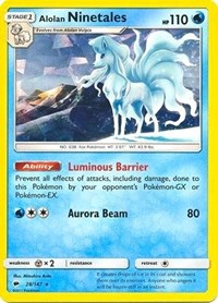 Alolan Ninetales - 28/147 (Cracked Ice Holo)