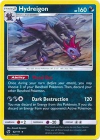 Hydreigon - 62/111 (Cracked Ice Holo)