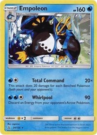 Empoleon - 34/156 (Cracked Ice Holo)