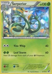 Serperior - 5/114 (Cracked Ice Holo)