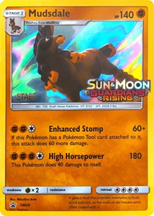 Mudsdale - SM20 - Staff Prerelease Promo