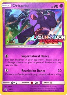 Oricorio - SM19 - Staff Prerelease Promo