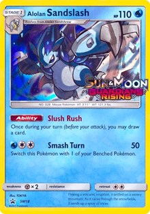 Alolan Sandslash - SM18 (Prerelease Promo)