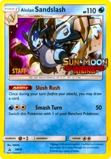 Alolan Sandslash - SM18 (Prerelease Promo) [Staff]