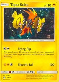 Tapu Koko GX (SM50) (Jumbo Card) [Sun & Moon: Black Star Promos]