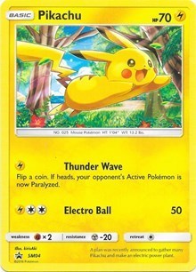 Pikachu - SM04 (Target Non-Holo)