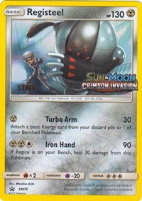 Registeel - SM75 (Staff Prerelease Promo)