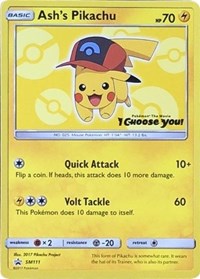 Ash's Pikachu - SM111