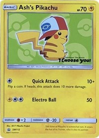 Ash's Pikachu - SM112