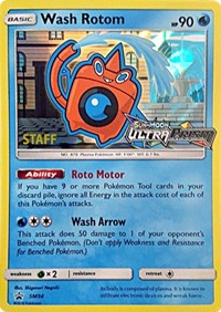 Wash Rotom - SM94 (Staff Prerelease Promo)