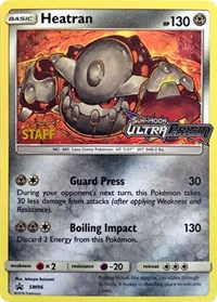 Heatran - SM96 (Staff Prerelease Promo)