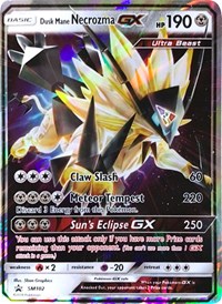 Dusk Mane Necrozma GX - SM102