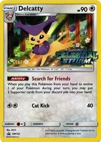 Delcatty - SM132 (Staff Prerelease Promo)