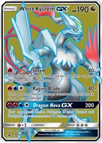 White Kyurem GX - SM141