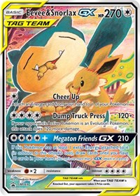 Eevee & Snorlax GX