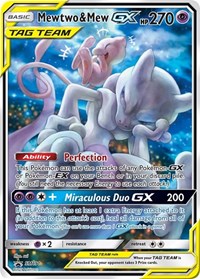 Mewtwo & Mew GX - SM191