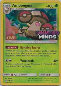 Amoonguss - SM202 (Staff Prerelease Promo)