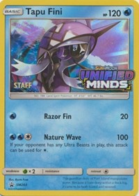 Tapu Fini - SM203 (Staff Prerelease Promo)