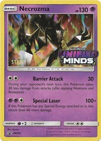 Necrozma - SM204 (Staff Prerelease Promo)