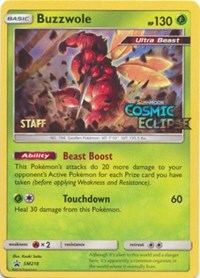 Buzzwole - SM218 (Prerelease Promo) [Staff]