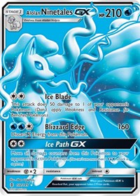 Alolan Ninetales GX (Full Art)